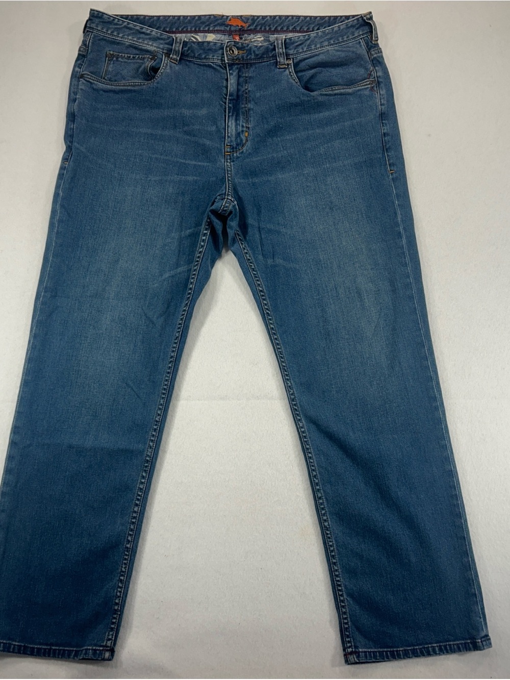 Tommy Bahama Sand Drifter Mens Blue Jean Straight Leg Jeans Blue 40x30